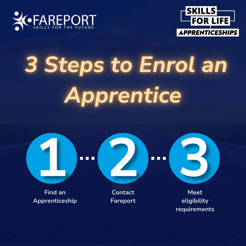 3 Steps to Enrol an Apprentice